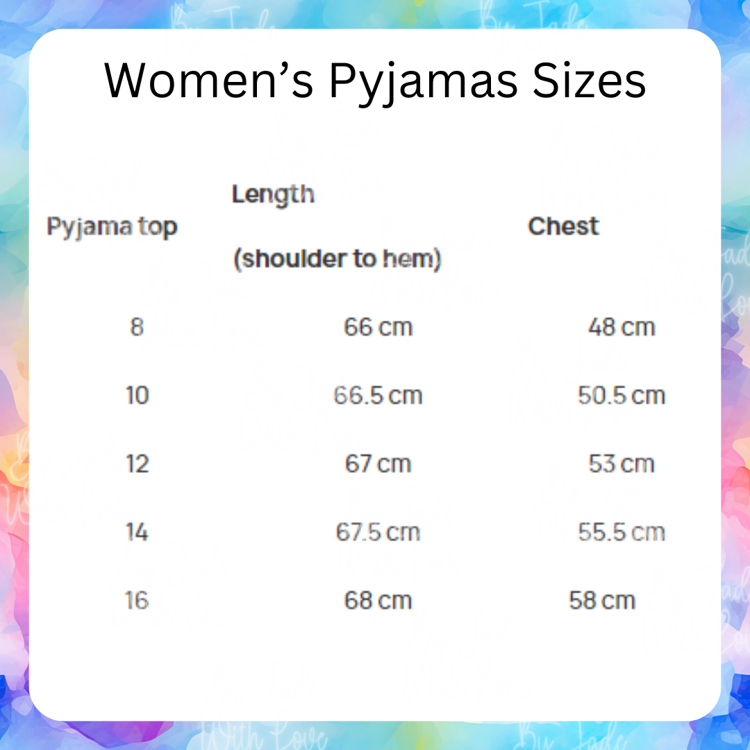 Red Christmas Pyjamas - Womens