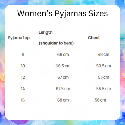 Red Christmas Pyjamas - Womens