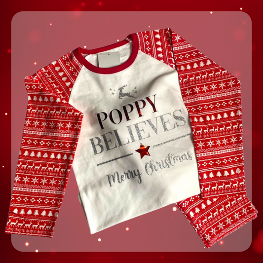 Red Christmas Pyjamas - Womens