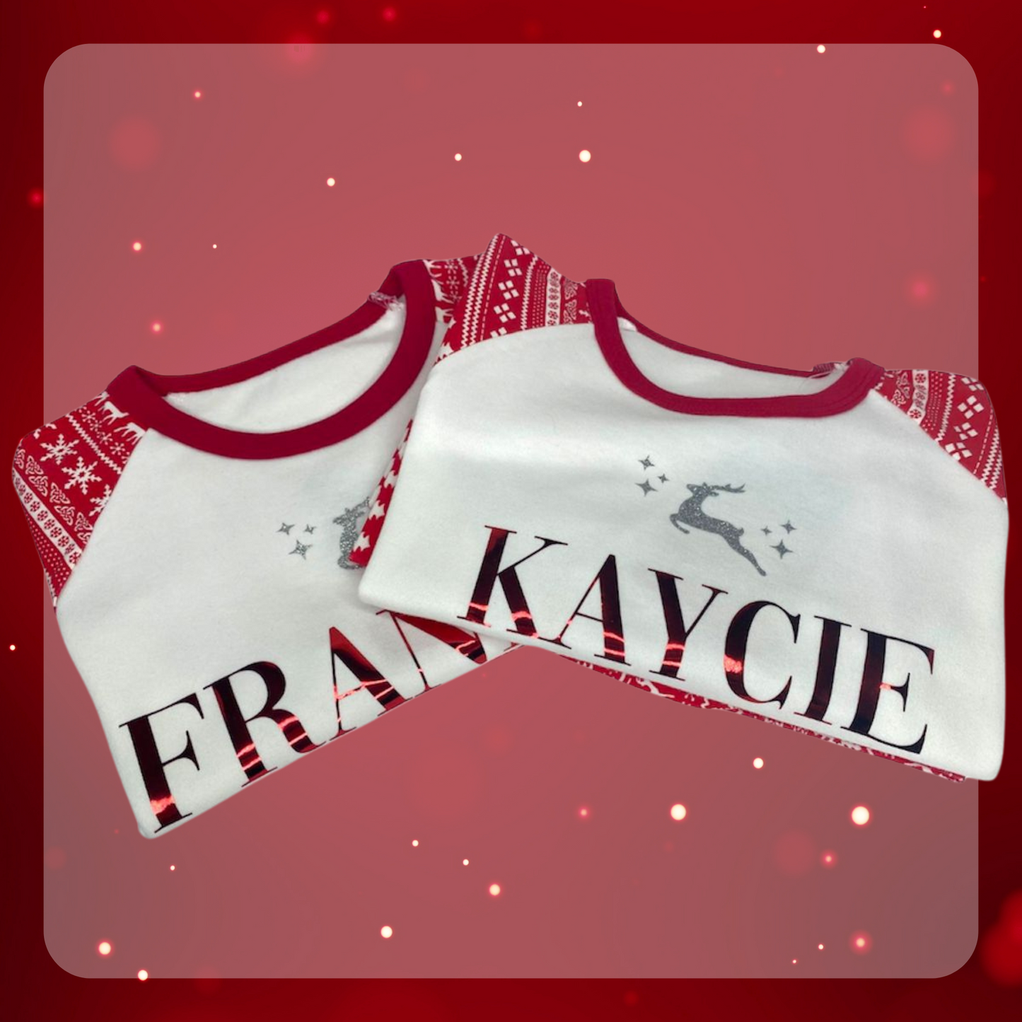 Red Christmas Pyjamas - Womens