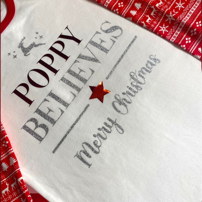 Red Christmas Pyjamas - Womens