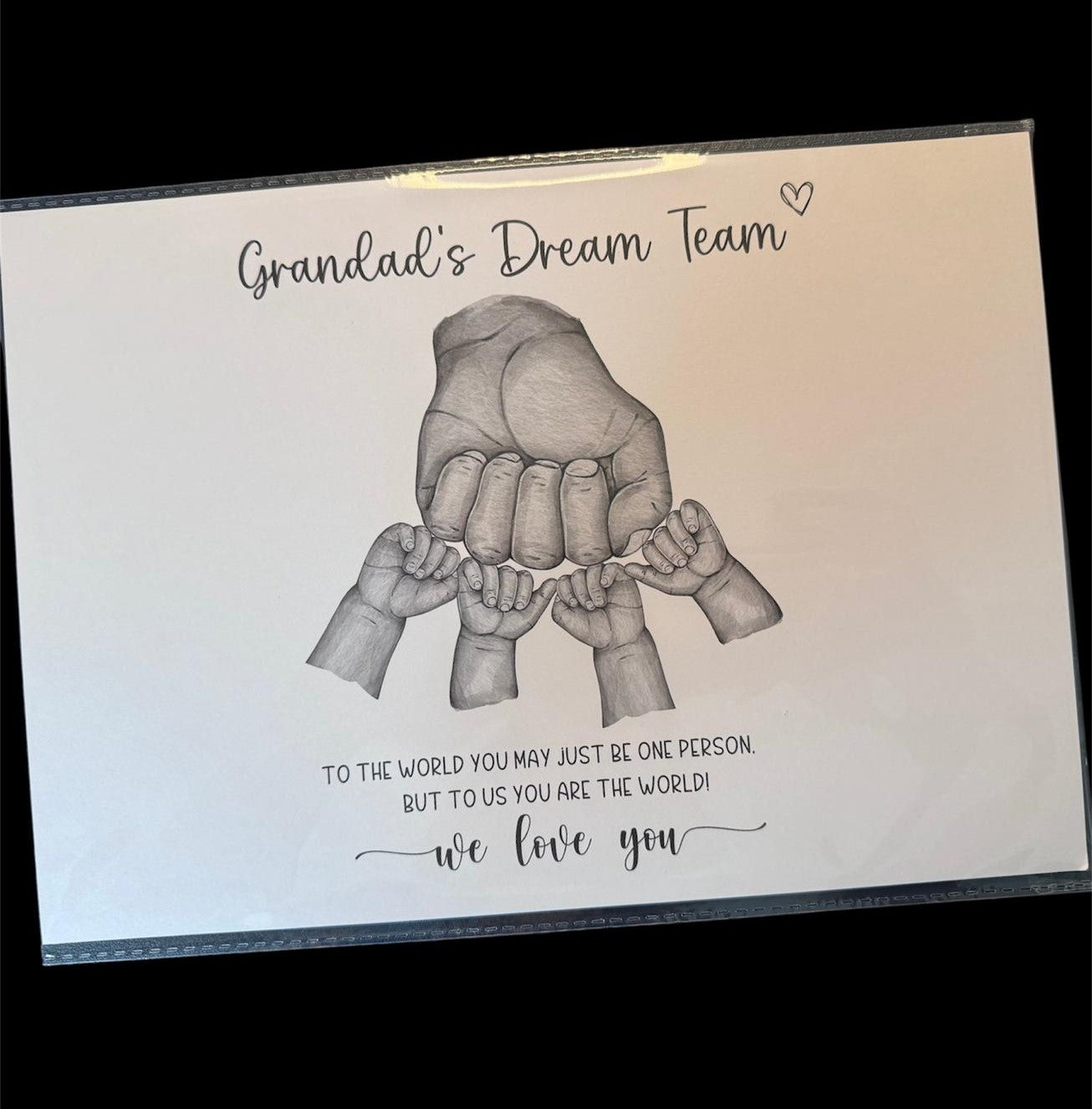 Dream Team Print - Fist Bump Art