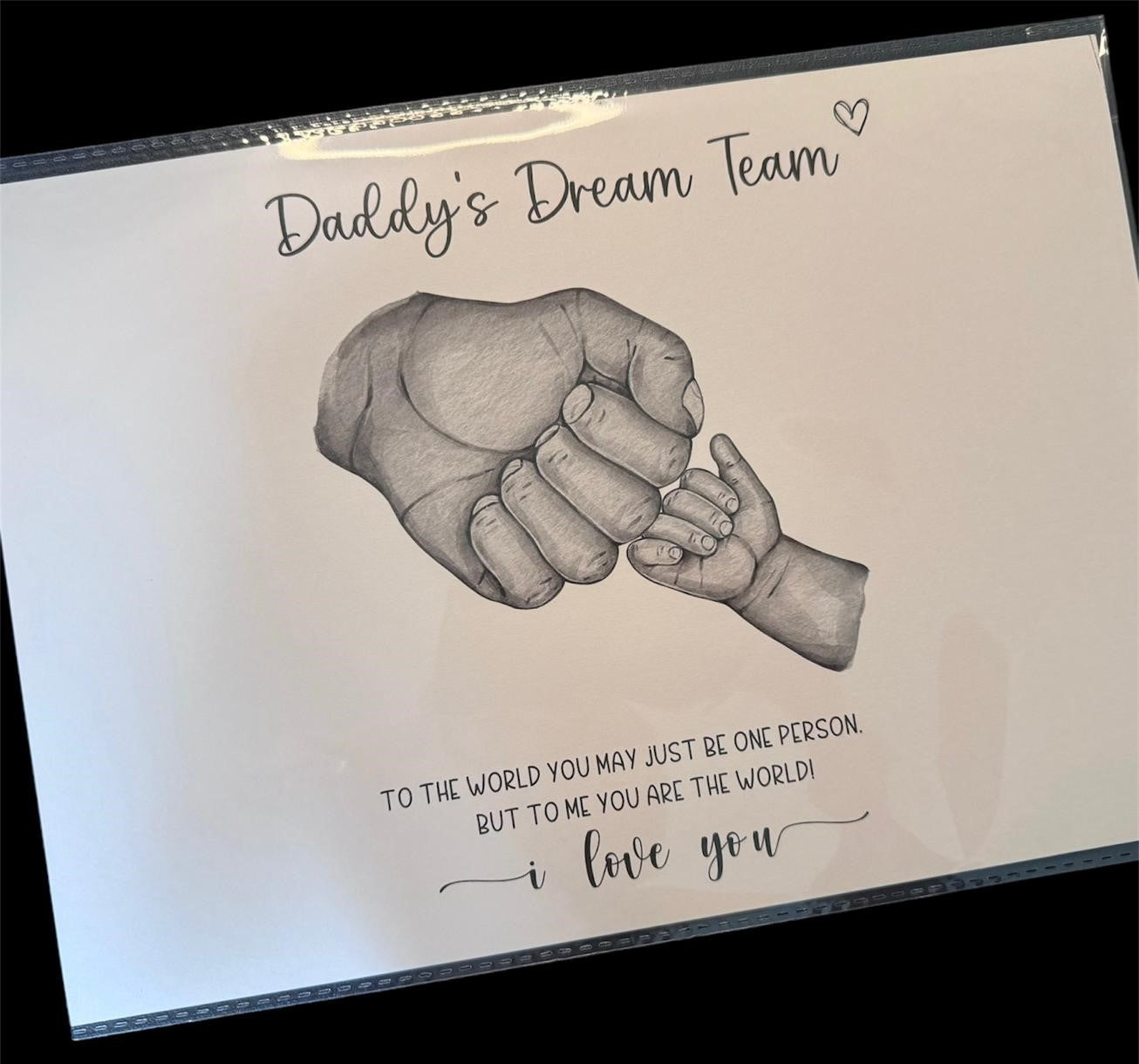 Dream Team Print - Fist Bump Art
