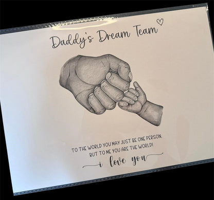 Dream Team Print - Fist Bump Art
