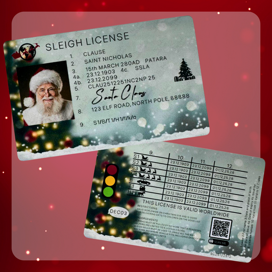 Santa's Sleigh License